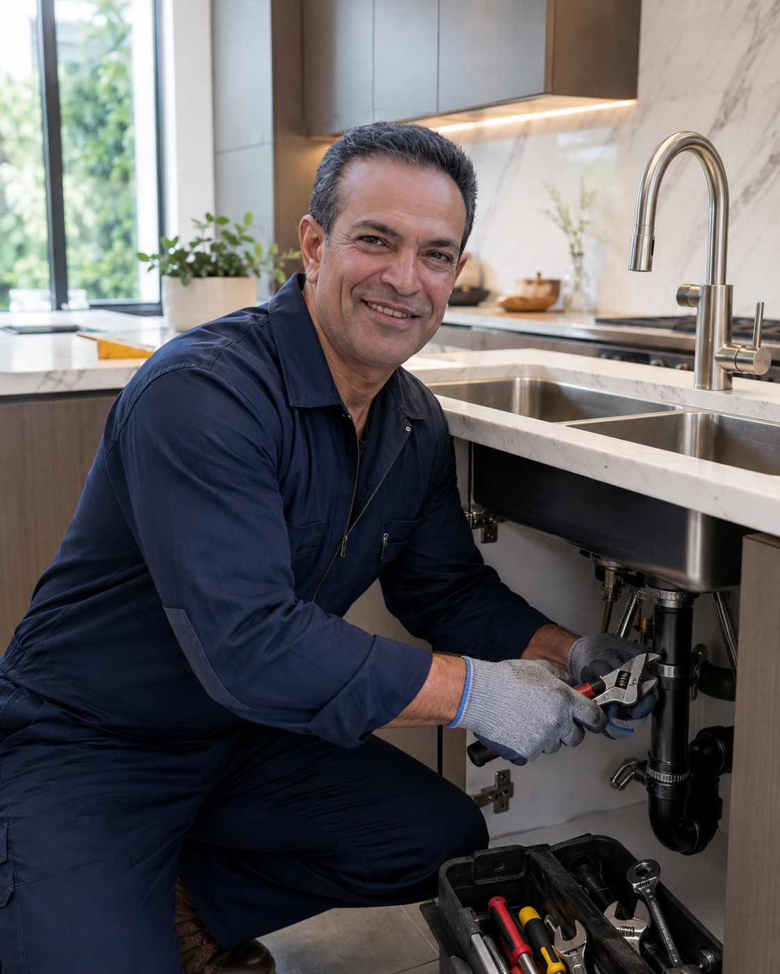 Jaber Moini, owner of Pacific Crest Construction Group